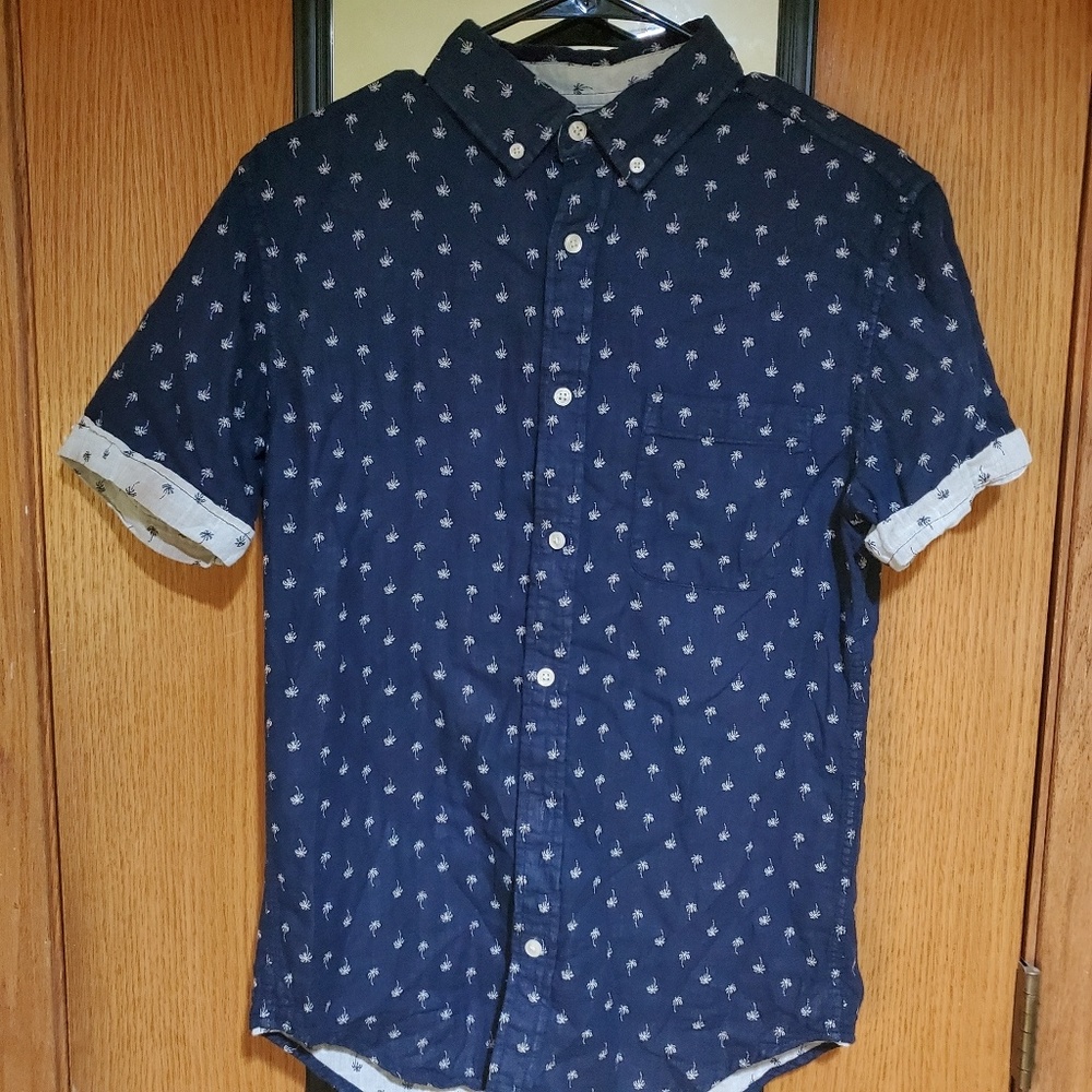 Target (Merona) button up t-shirt